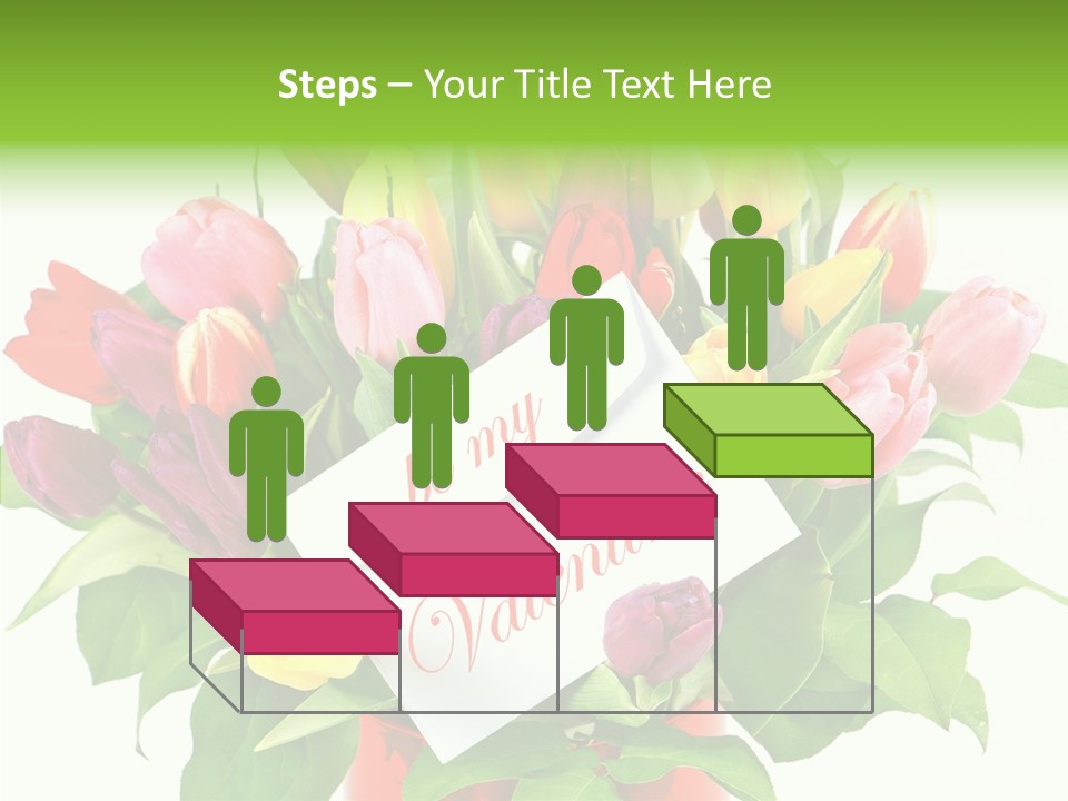 Purple Background Blossom PowerPoint Template