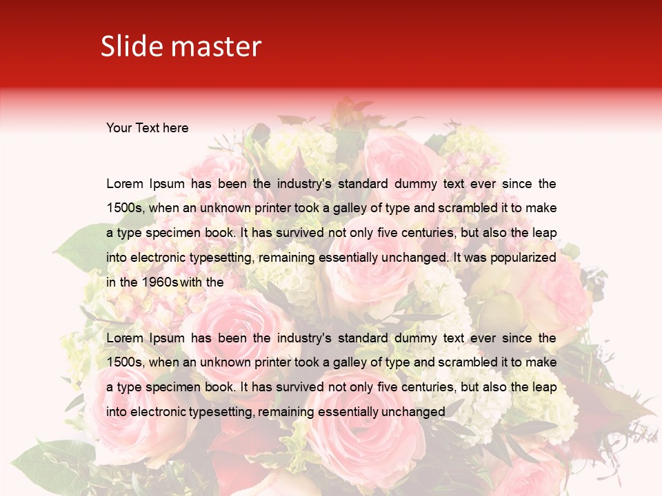 Gift Floral Easter PowerPoint Template