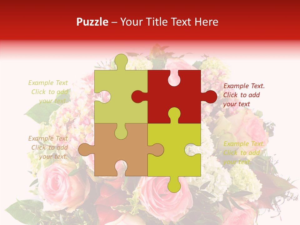 Gift Floral Easter PowerPoint Template