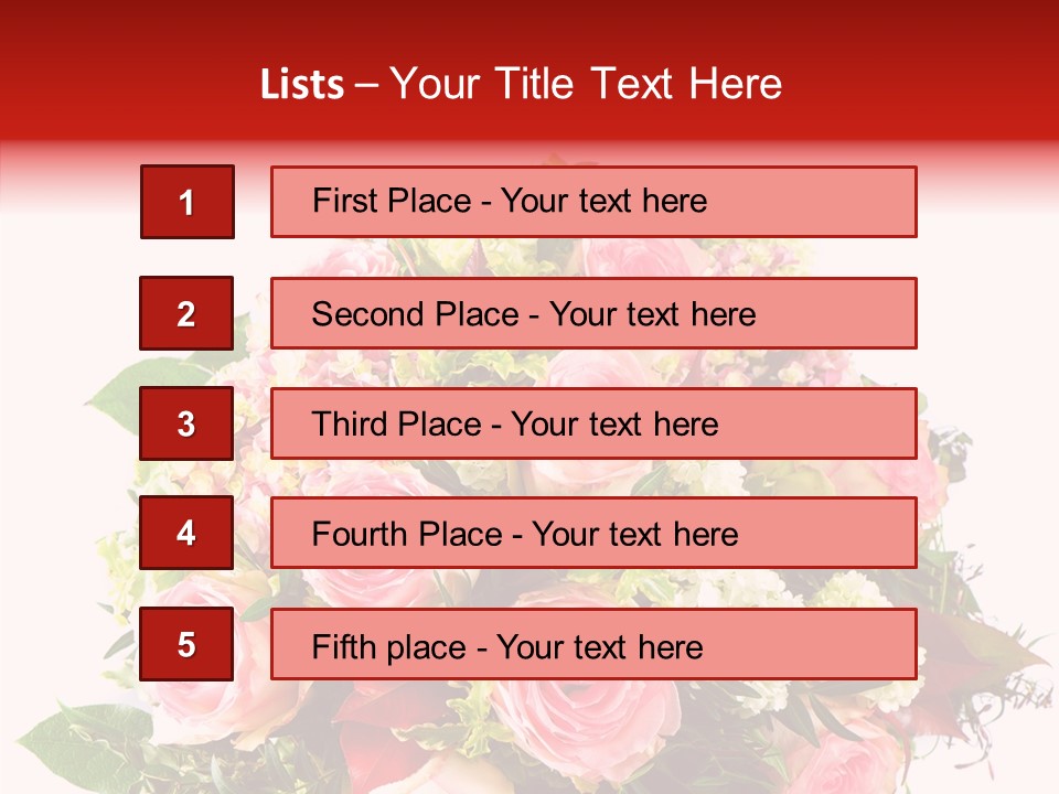 Gift Floral Easter PowerPoint Template