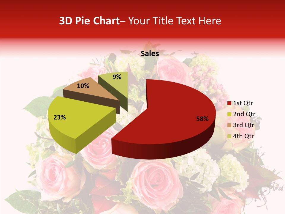 Gift Floral Easter PowerPoint Template