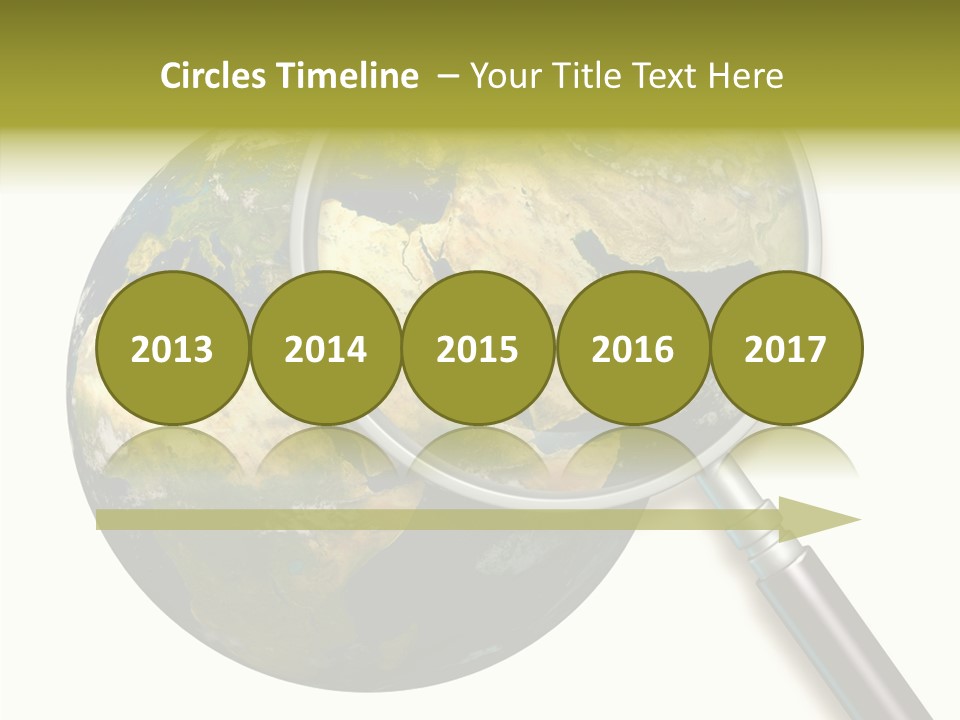 Ocean Saudi Arabia Closer Look PowerPoint Template