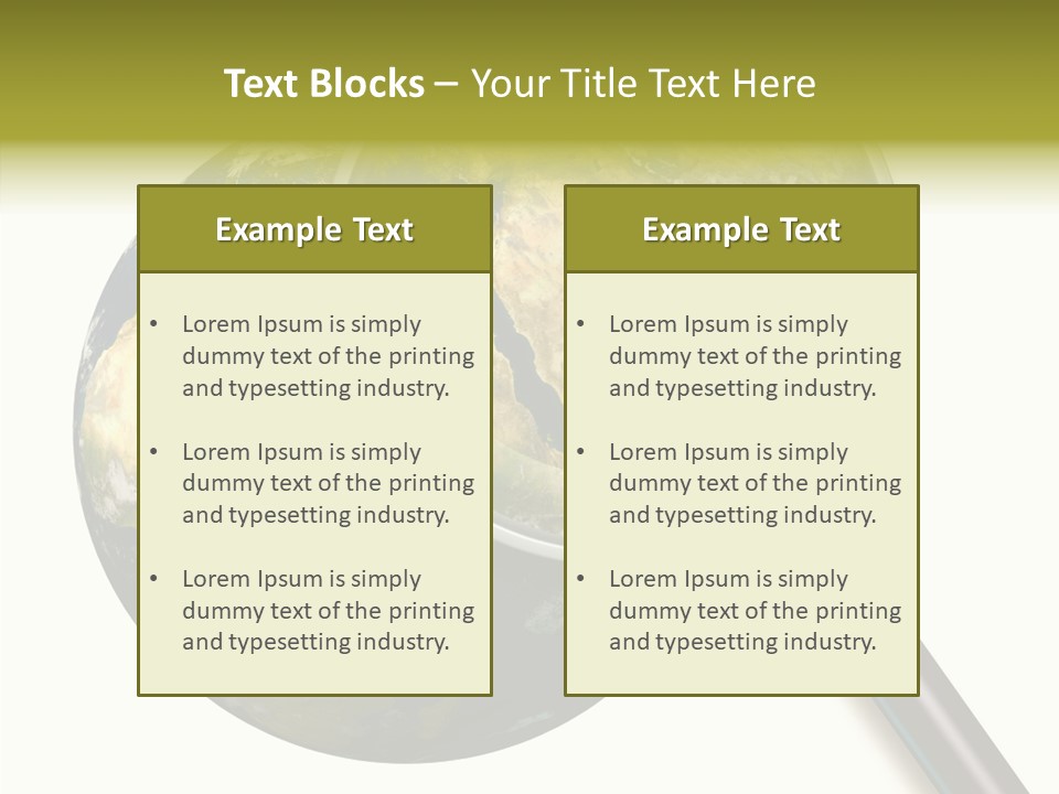 Ocean Saudi Arabia Closer Look PowerPoint Template