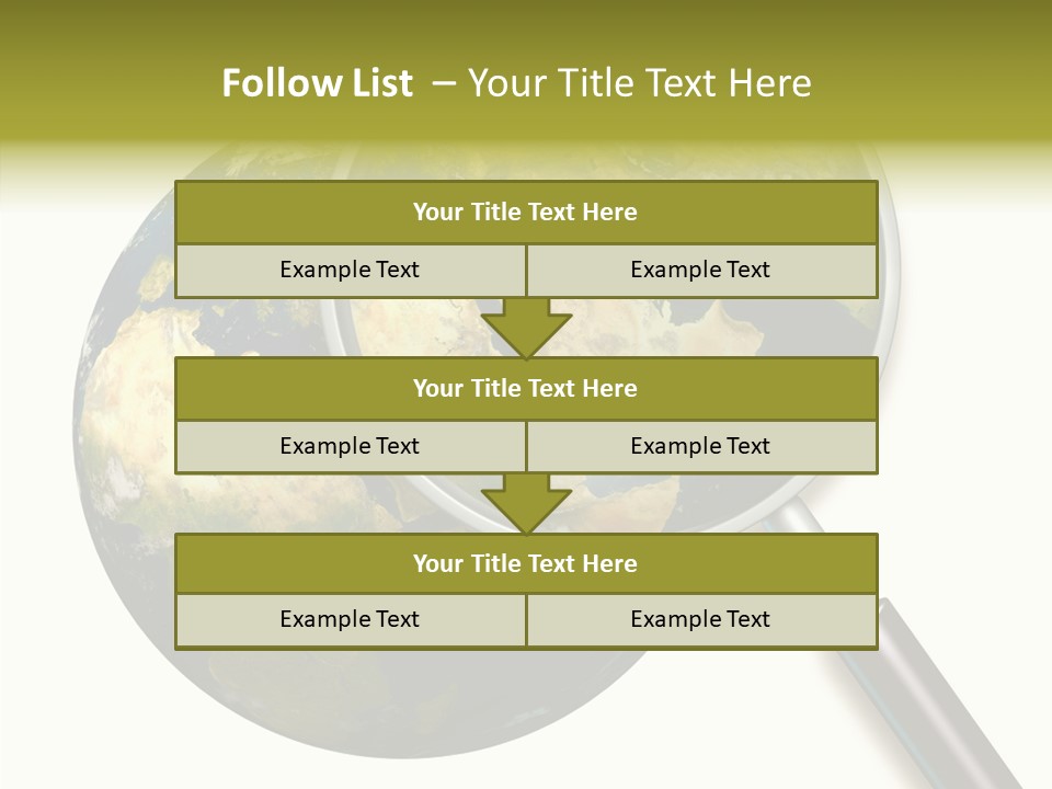 Ocean Saudi Arabia Closer Look PowerPoint Template