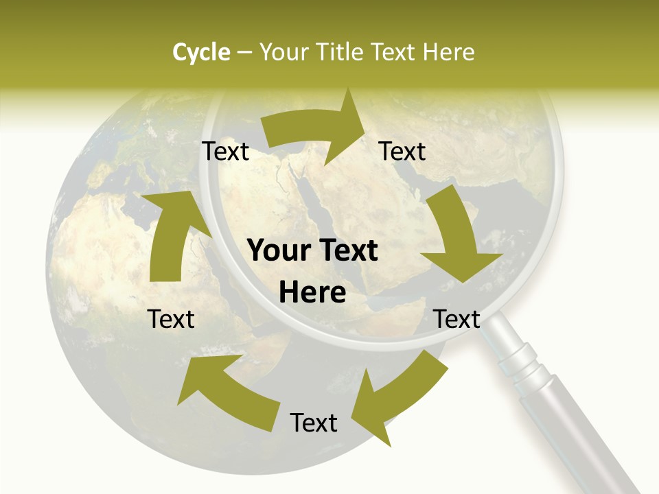 Ocean Saudi Arabia Closer Look PowerPoint Template