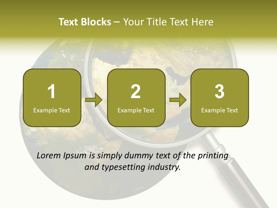 Ocean Saudi Arabia Closer Look PowerPoint Template
