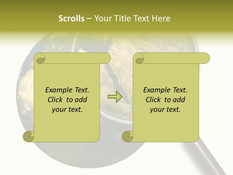 Ocean Saudi Arabia Closer Look PowerPoint Template