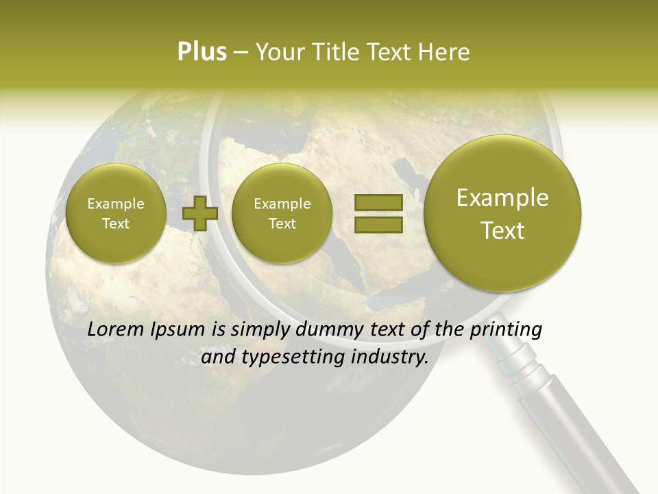 Ocean Saudi Arabia Closer Look PowerPoint Template