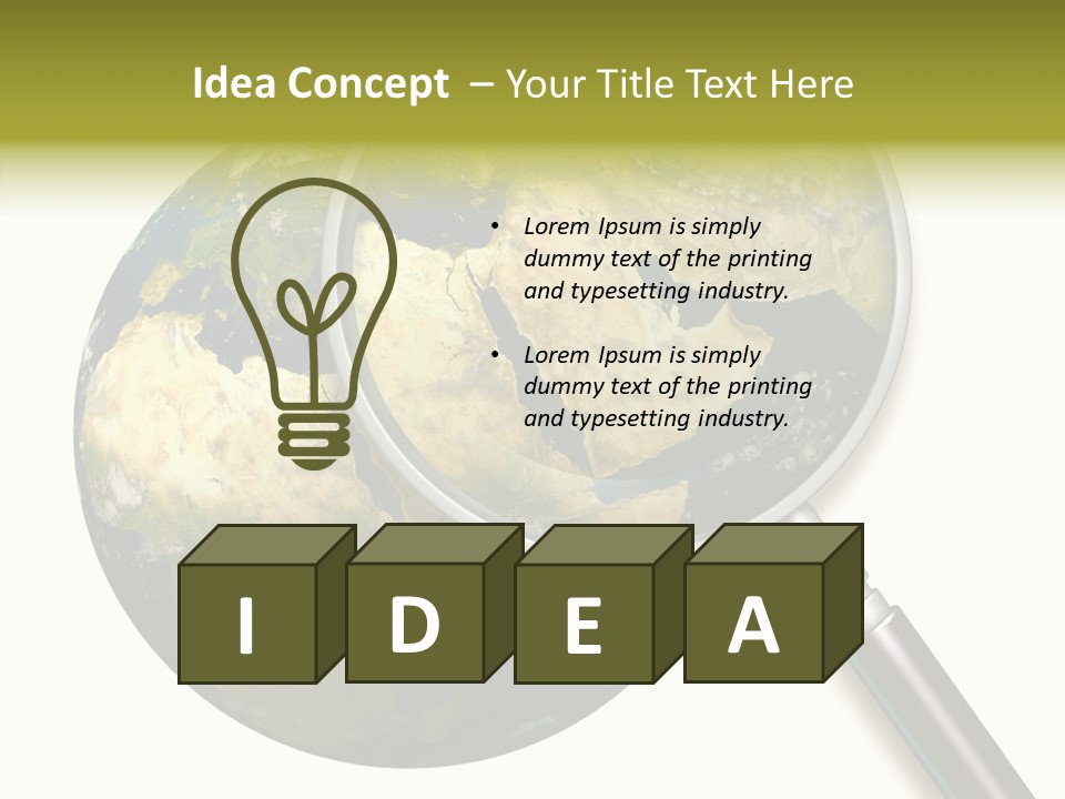 Ocean Saudi Arabia Closer Look PowerPoint Template