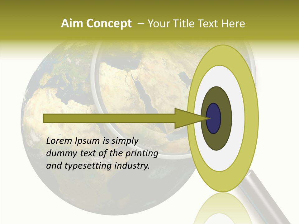 Ocean Saudi Arabia Closer Look PowerPoint Template