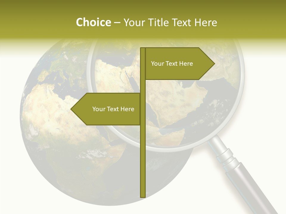 Ocean Saudi Arabia Closer Look PowerPoint Template