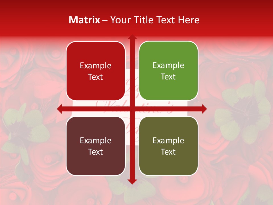 Wish Marriage Plant PowerPoint Template