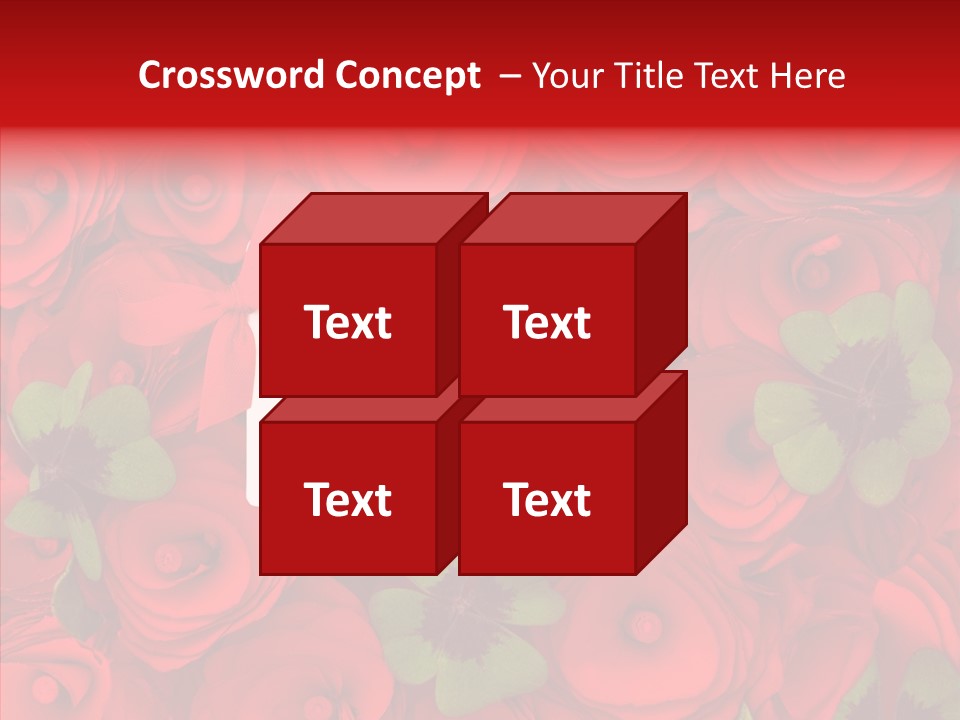 Wish Marriage Plant PowerPoint Template