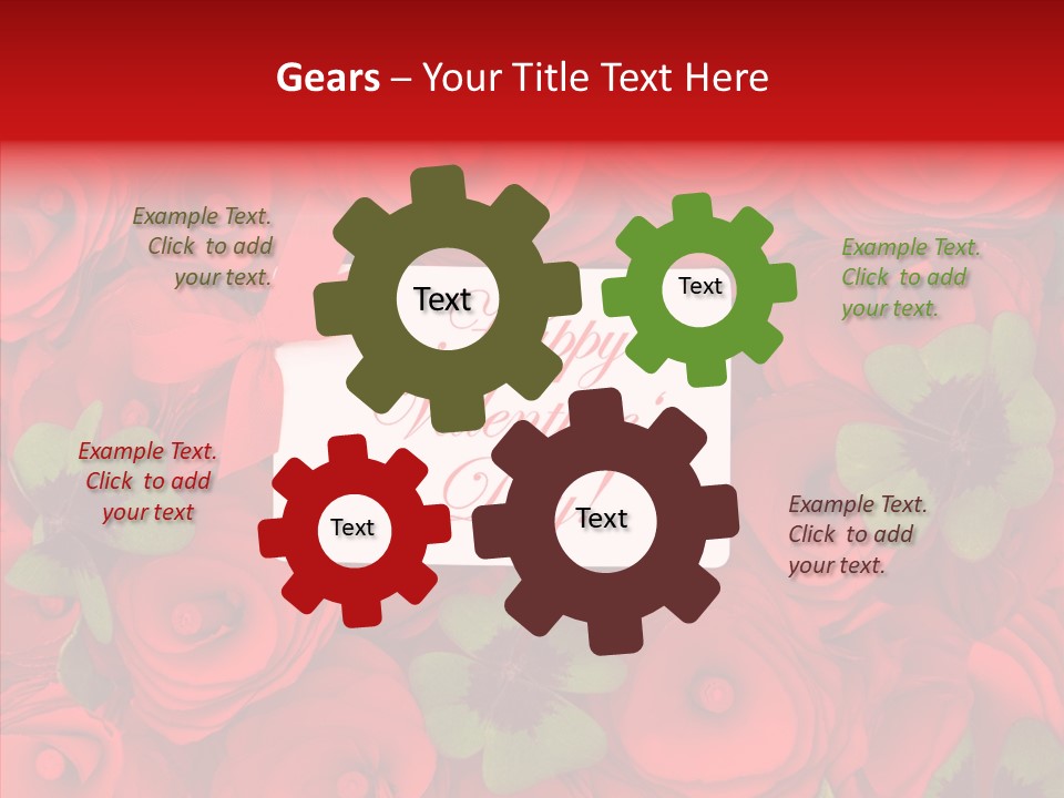 Wish Marriage Plant PowerPoint Template