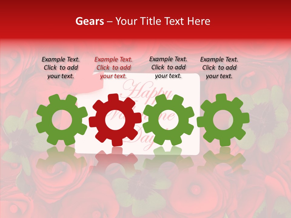 Wish Marriage Plant PowerPoint Template