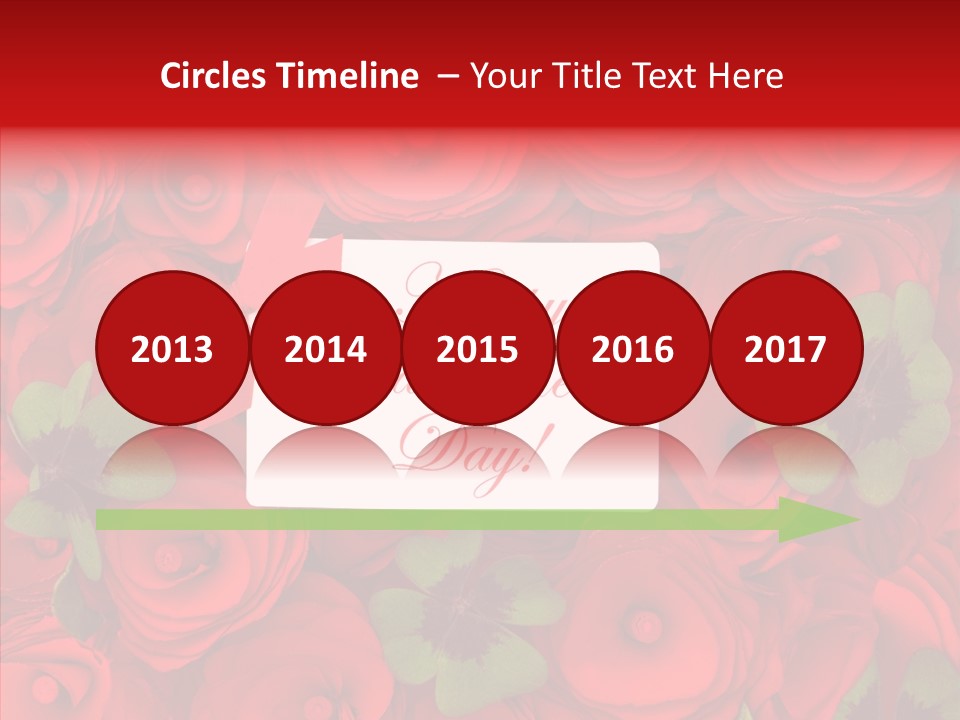 Wish Marriage Plant PowerPoint Template