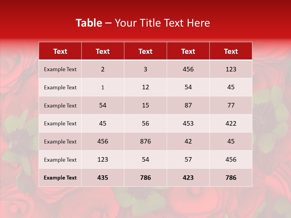 Wish Marriage Plant PowerPoint Template