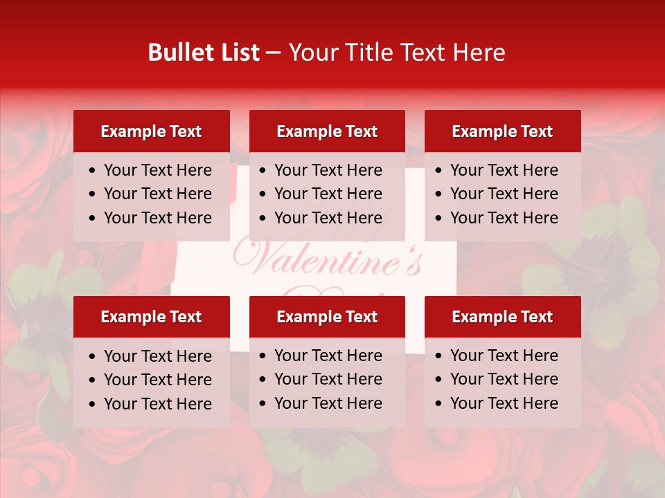 Wish Marriage Plant PowerPoint Template