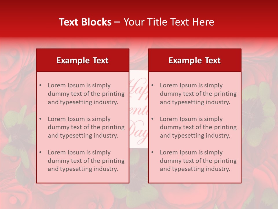 Wish Marriage Plant PowerPoint Template