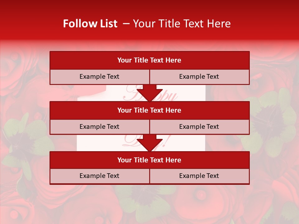 Wish Marriage Plant PowerPoint Template
