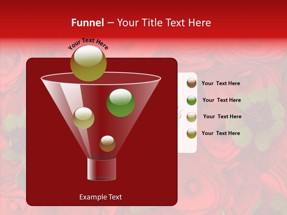 Wish Marriage Plant PowerPoint Template