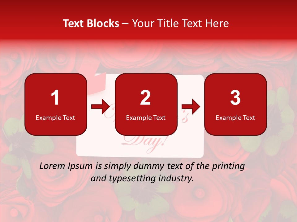 Wish Marriage Plant PowerPoint Template