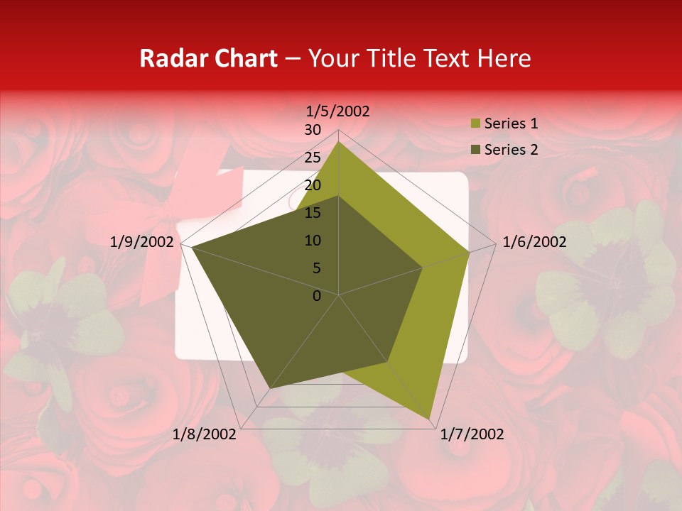 Wish Marriage Plant PowerPoint Template