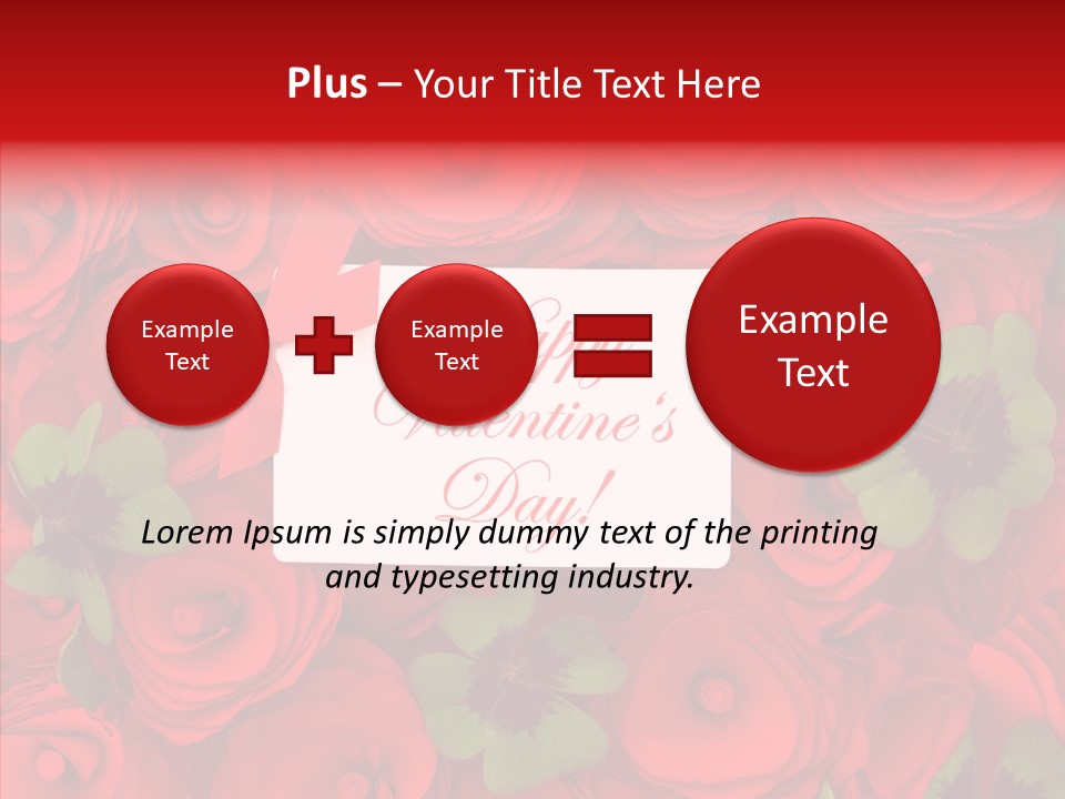 Wish Marriage Plant PowerPoint Template