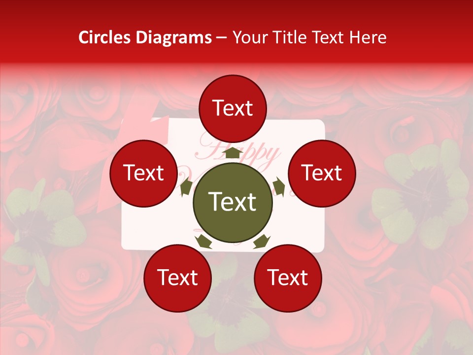 Wish Marriage Plant PowerPoint Template