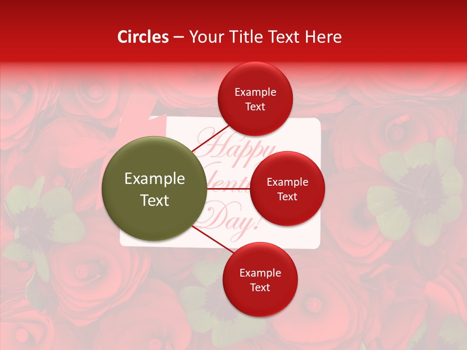 Wish Marriage Plant PowerPoint Template