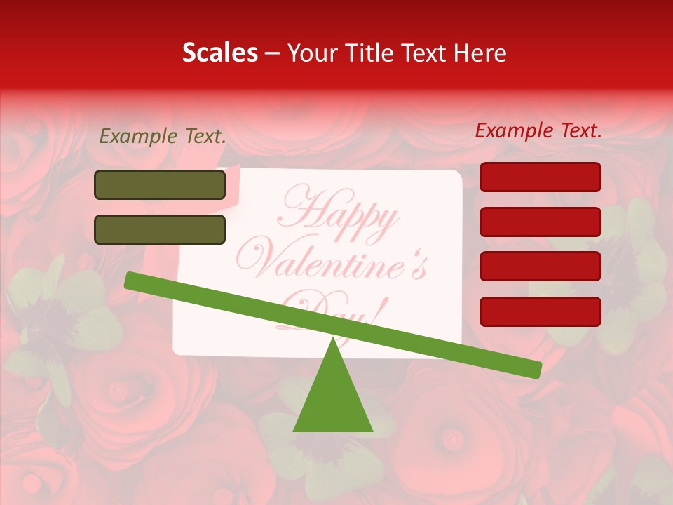 Wish Marriage Plant PowerPoint Template