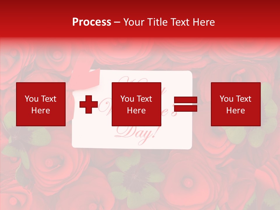 Wish Marriage Plant PowerPoint Template