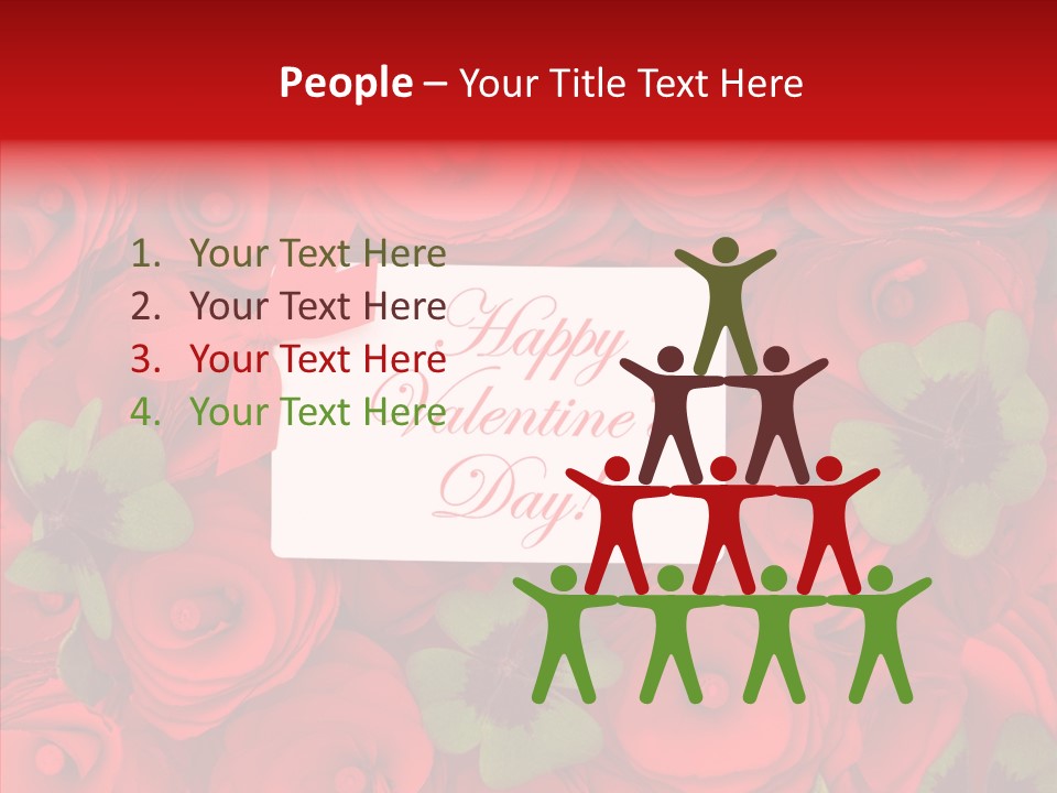 Wish Marriage Plant PowerPoint Template