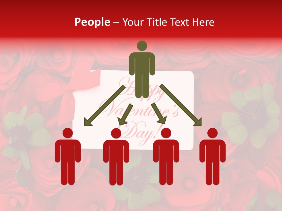 Wish Marriage Plant PowerPoint Template