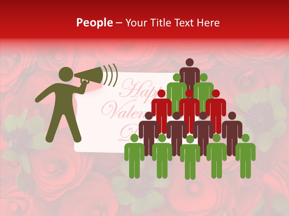 Wish Marriage Plant PowerPoint Template