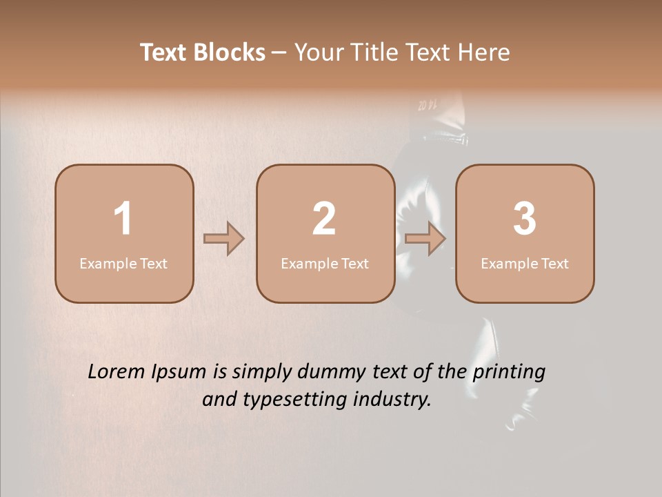 Sport Conflict Hanging PowerPoint Template