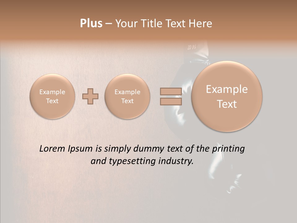 Sport Conflict Hanging PowerPoint Template