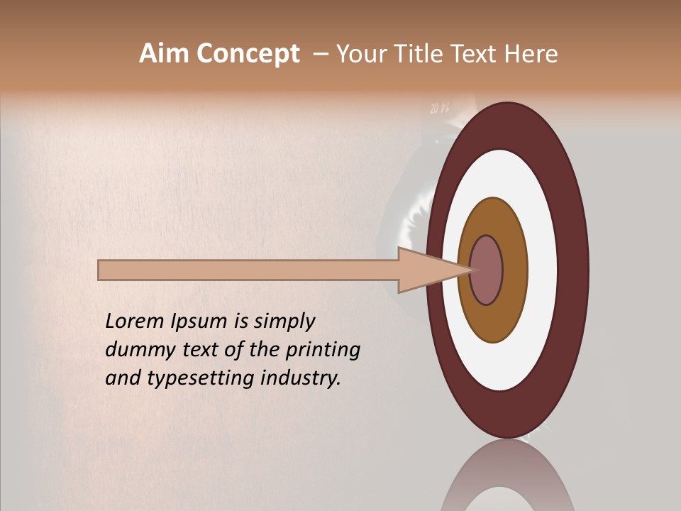 Sport Conflict Hanging PowerPoint Template