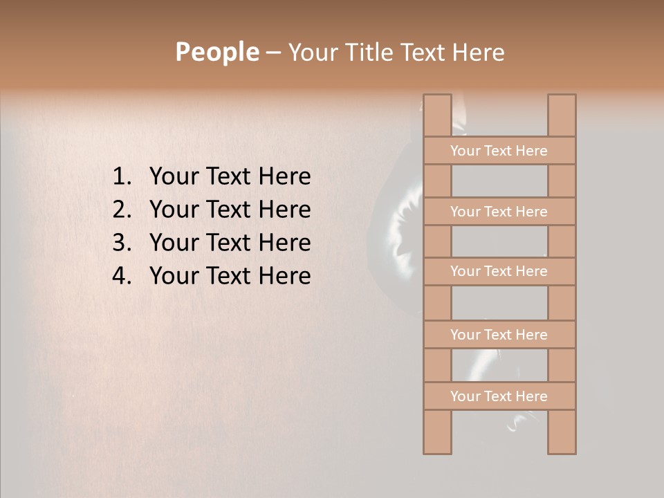 Sport Conflict Hanging PowerPoint Template