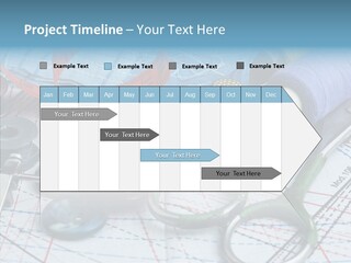 Orange Embroidery Tailoring PowerPoint Template