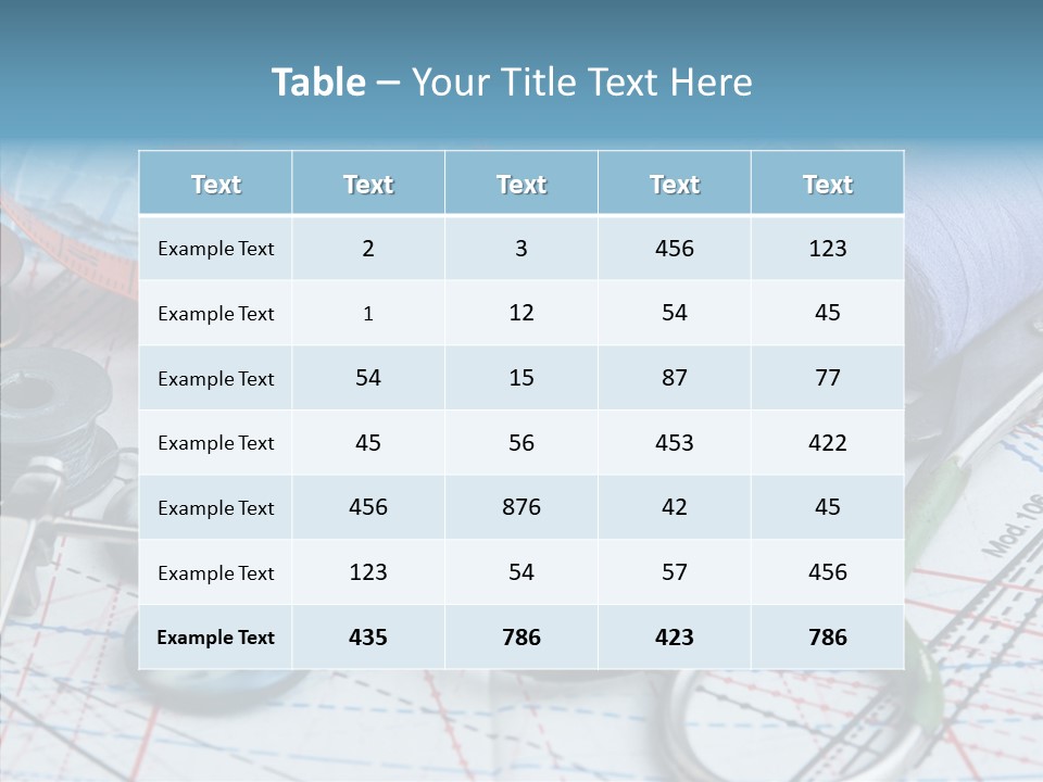 Orange Embroidery Tailoring PowerPoint Template