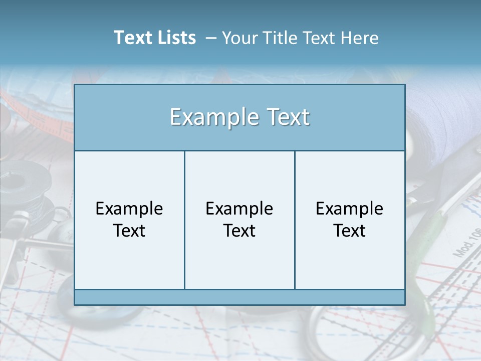 Orange Embroidery Tailoring PowerPoint Template