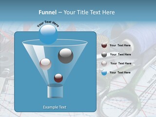 Orange Embroidery Tailoring PowerPoint Template