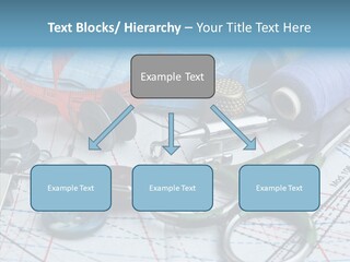 Orange Embroidery Tailoring PowerPoint Template