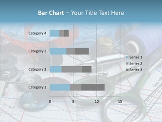 Orange Embroidery Tailoring PowerPoint Template