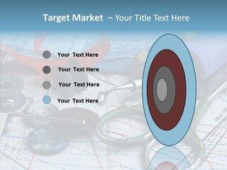 Orange Embroidery Tailoring PowerPoint Template