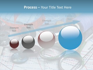 Orange Embroidery Tailoring PowerPoint Template