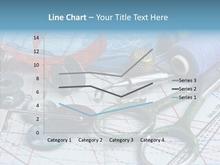 Orange Embroidery Tailoring PowerPoint Template