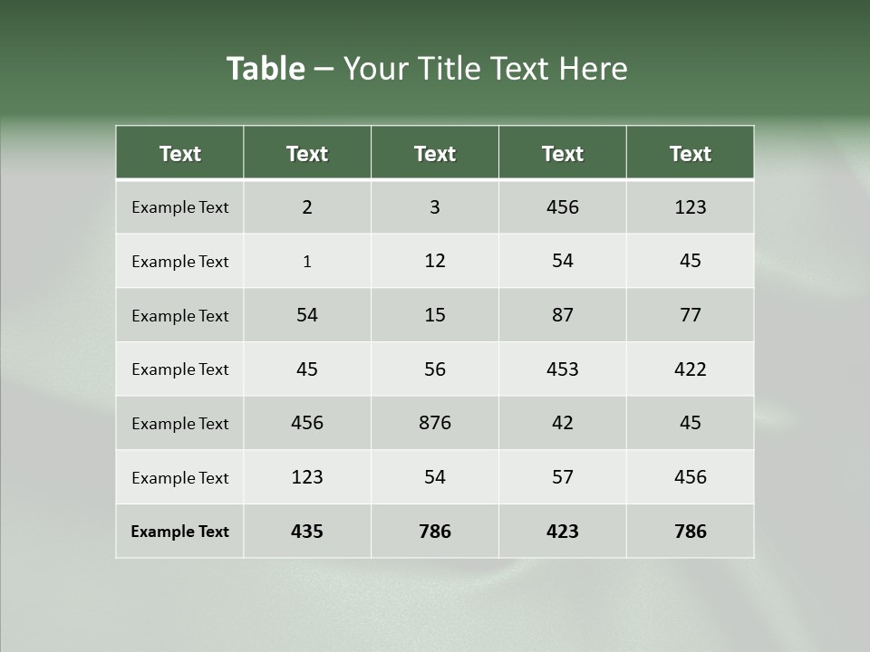 Saudi Flag Centre PowerPoint Template