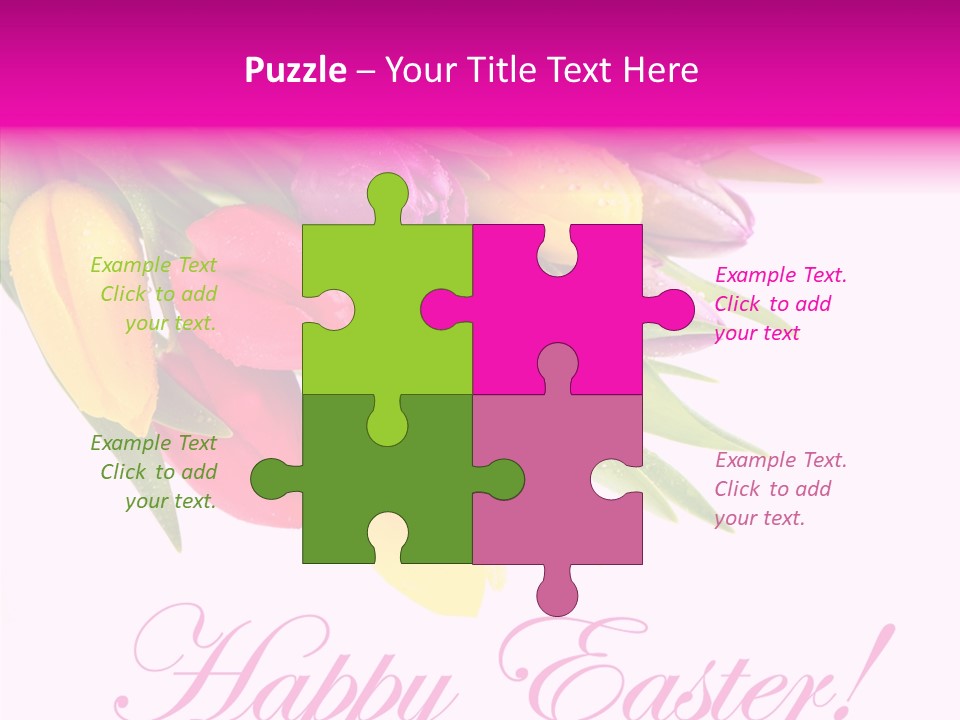 Uncertain Girl People PowerPoint Template